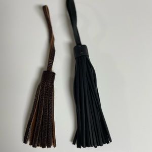 Portland Leather Goods Coldbrew and Smooth Black Tassels